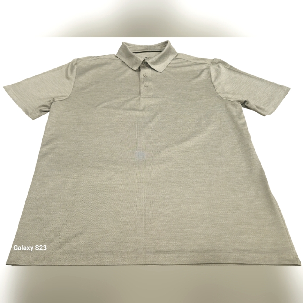 Members Marks Performance Polo Men's Size Medium ColorLight Grey